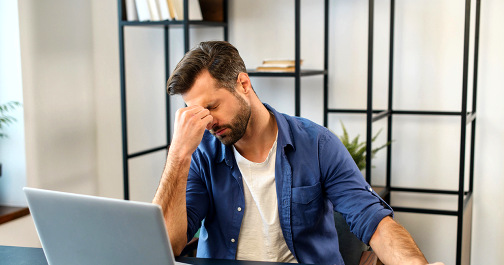 Stressed Businessman